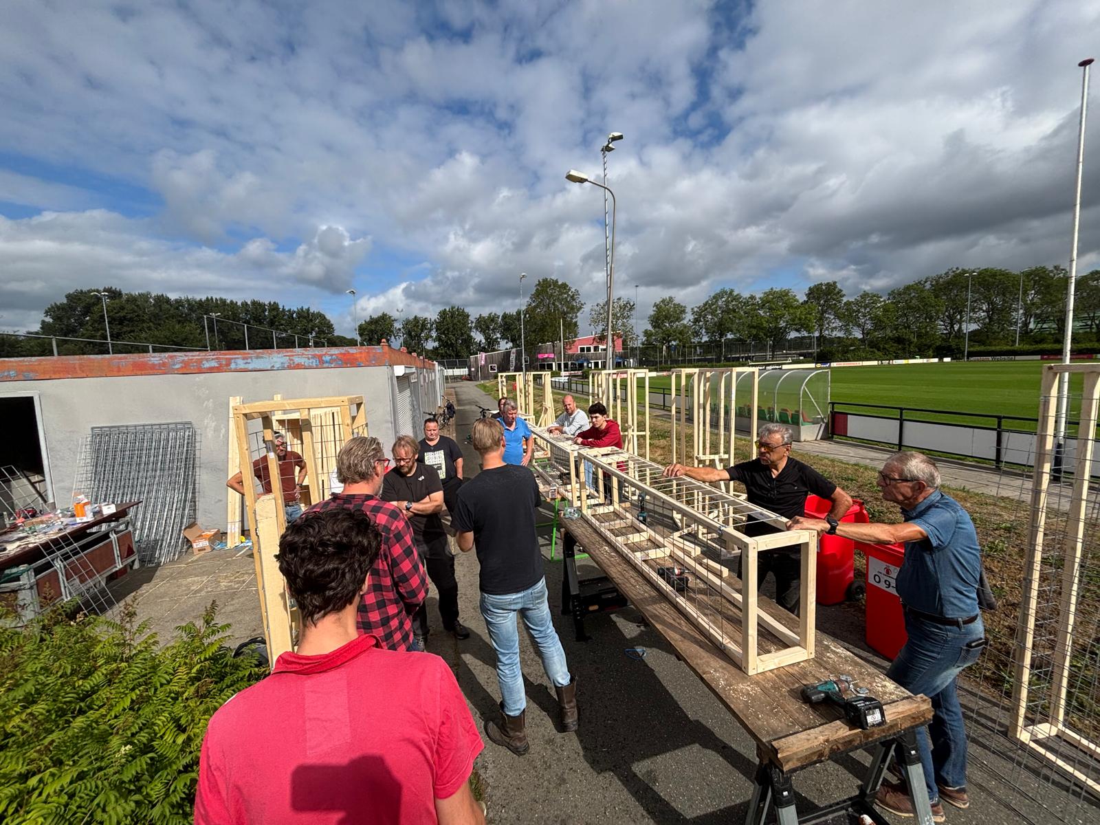 Klusdag bij GRC Groningen