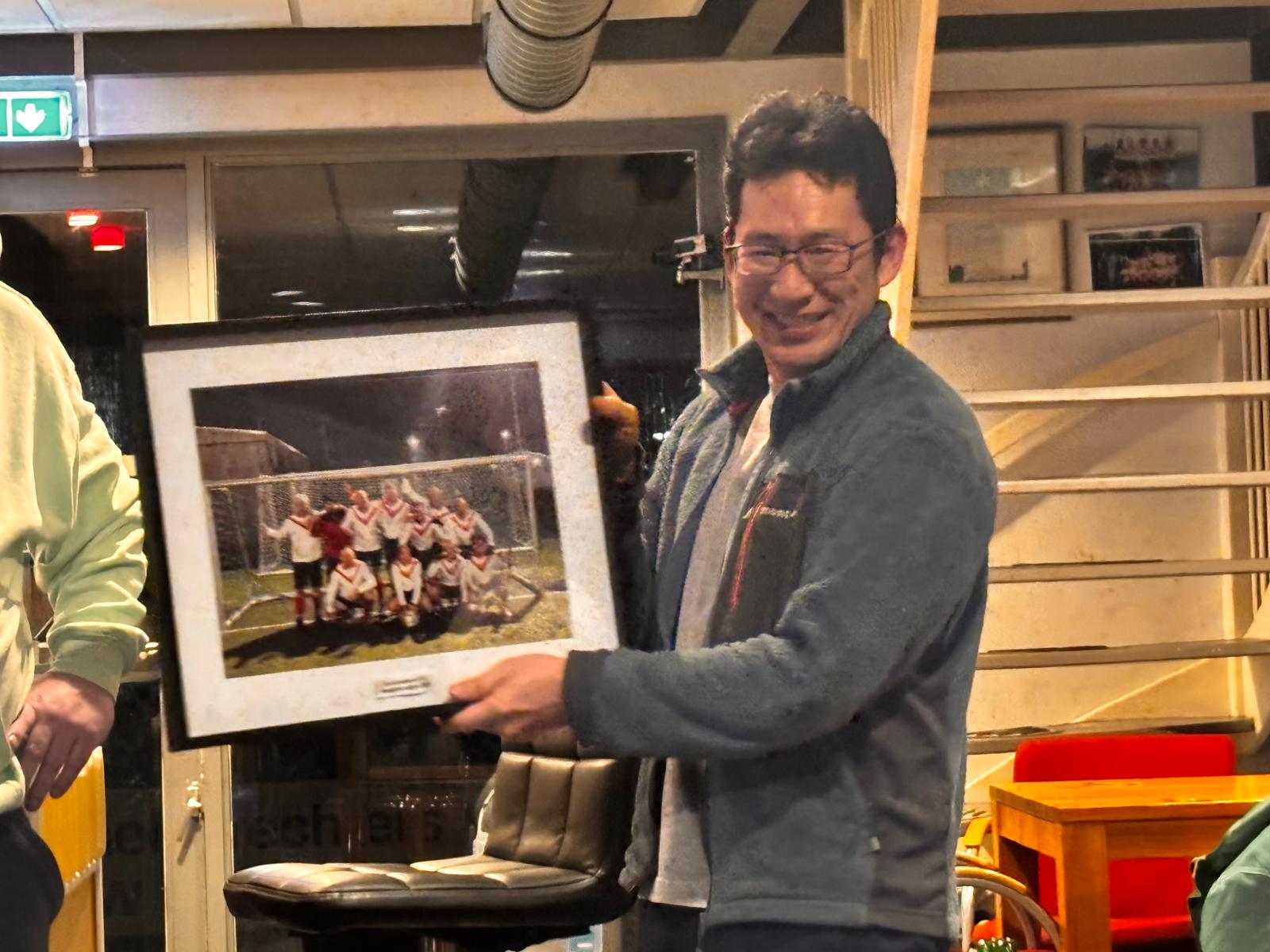 Een verdwaalde Japanner strijkt neer bij GRC